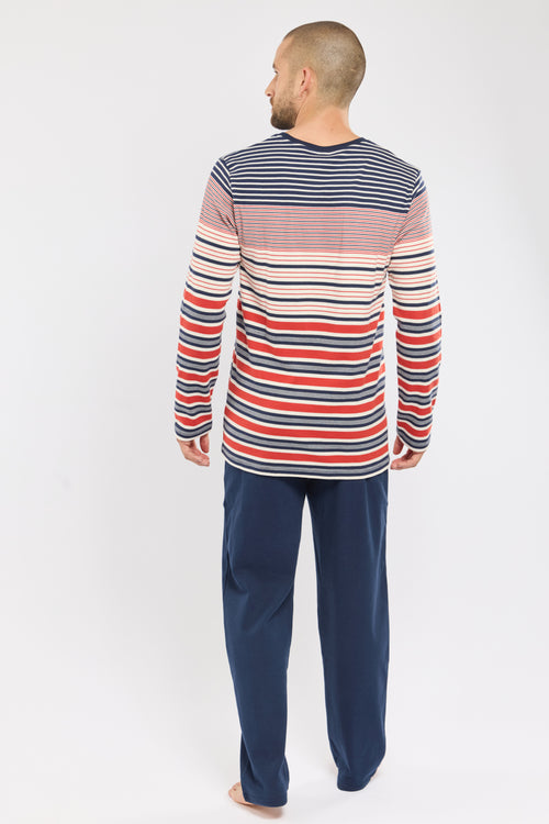 Straight cut pyjamas – cotton - Armor-lux - 4