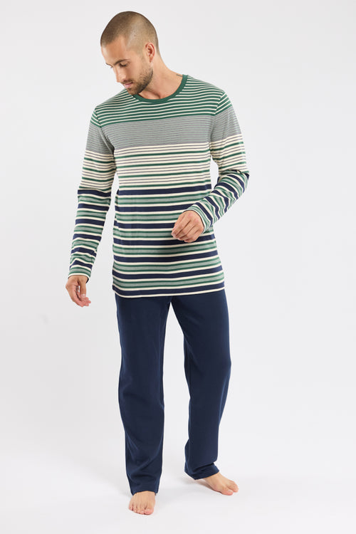 Straight cut pyjamas – cotton - Armor-lux - 3