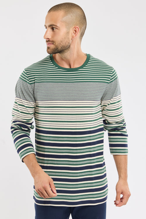 Straight cut pyjamas – cotton - Armor-lux - 2