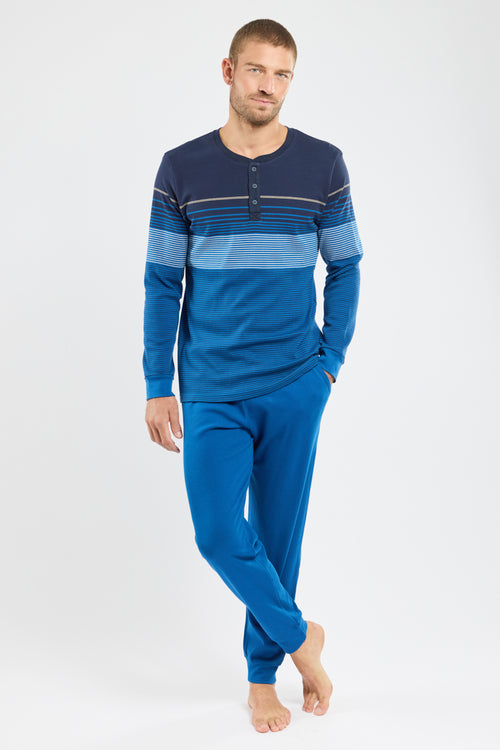 Jogger pyjamas – thick cotton - Armor-lux - 1