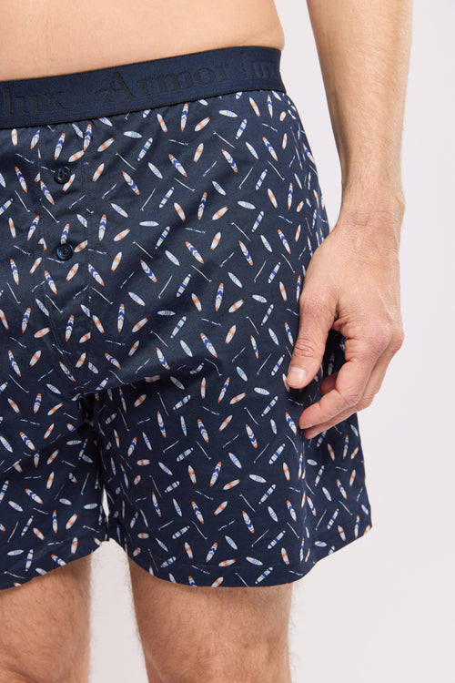 Caleçon imprimé - coton - Armor-lux - 2