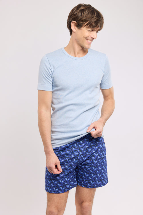 Caleçon imprimé - coton - Armor-lux - 1