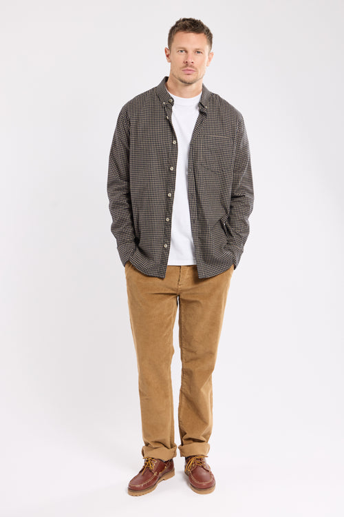 Chemise coupe droite Heritage - coton flanelle - Armor-lux - 4