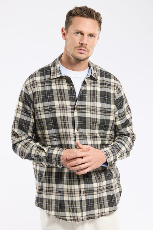 Comfortable checked shirt - cotton - Armor-lux - 4