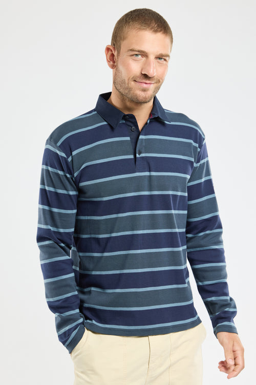 Polo manches longues - coton - Armor-lux - 1