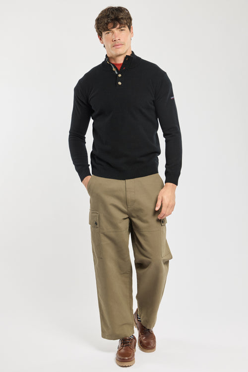 Trucker neck sweater - wool - Armor-lux - 3
