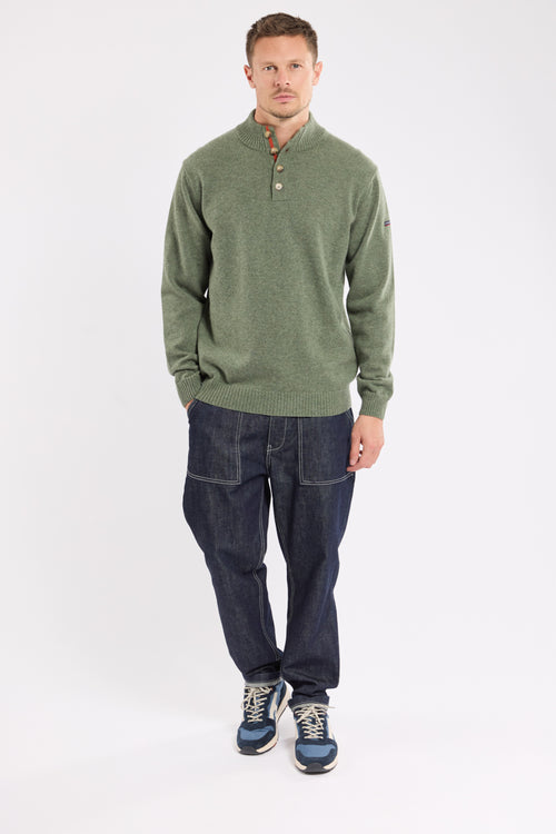 Pullover mit Stehkragen – Wolle - Armor-lux - 4