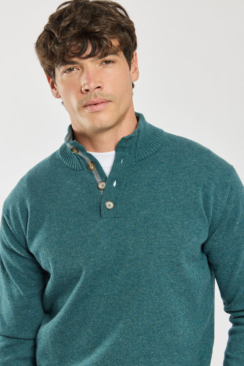 Trucker neck sweater - wool - Armor-lux - 2