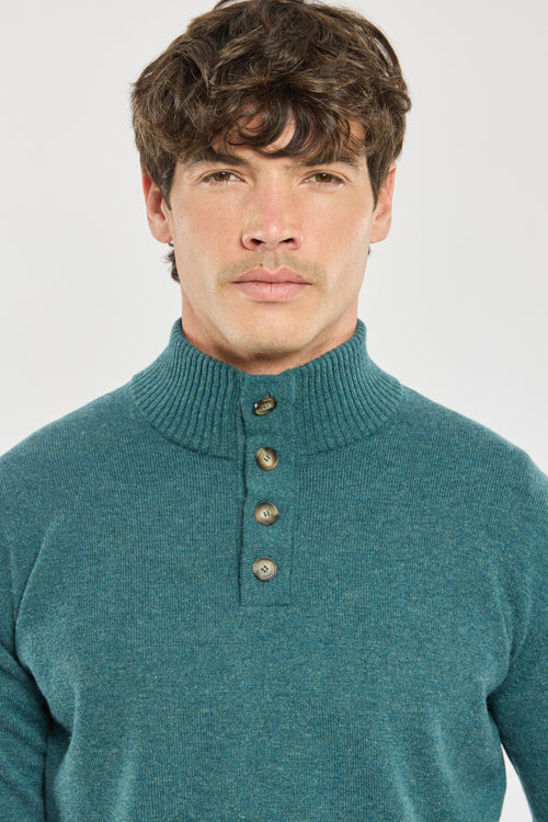 Trucker neck sweater - wool - Armor-lux - 4