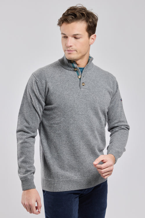 Truckerkragen-Pullover - Wolle - Armor-lux - 1