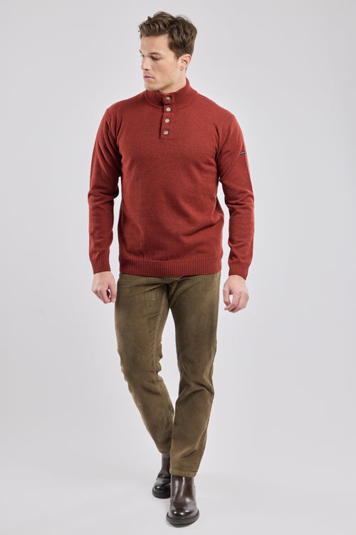 Trucker neck sweater - wool - Armor-lux - 3