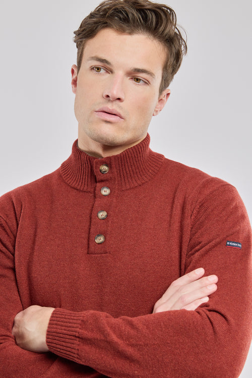 Trucker neck sweater - wool - Armor-lux - 2