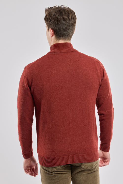 Trucker neck sweater - wool - Armor-lux - 4