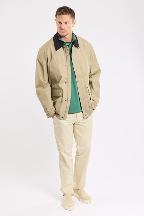 Heritage water-repellent jacket - cotton - Armor-lux - 3