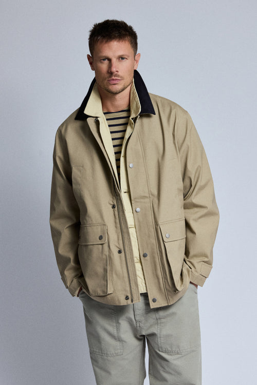 Heritage water-repellent jacket - cotton - Armor-lux - 1