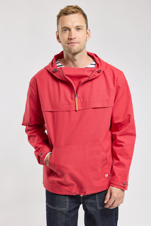 Water-repellent pea jacket - cotton - Armor-lux - 1