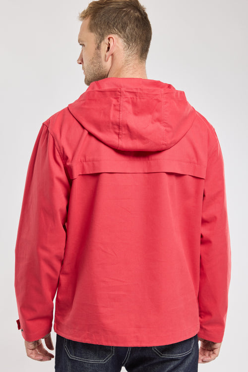 Water-repellent pea jacket - cotton - Armor-lux - 3