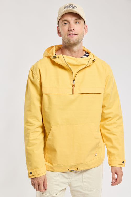 Water-repellent pea jacket - cotton - Armor-lux - 1