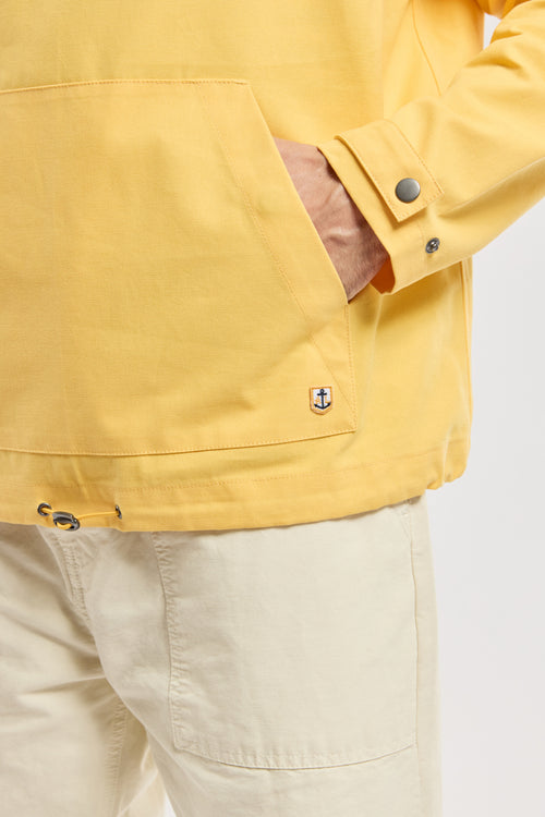 Water-repellent pea jacket - cotton - Armor-lux - 4