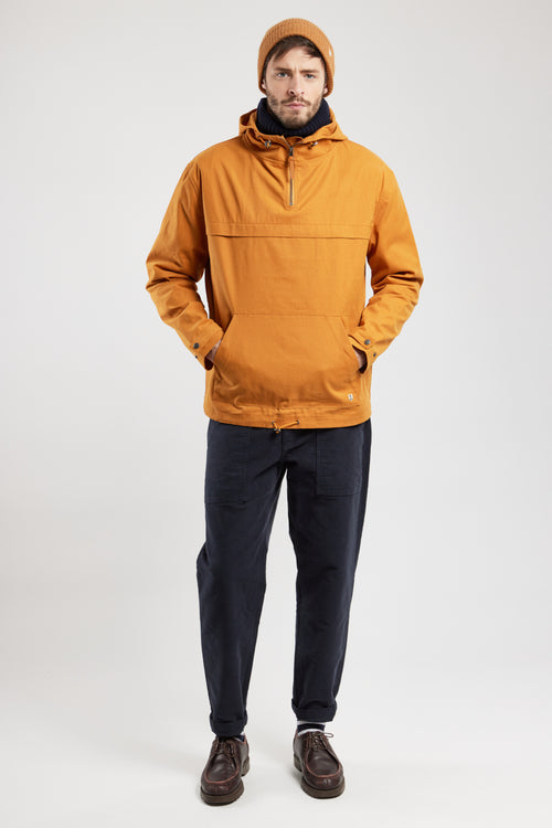 Water-repellent pea jacket - cotton - Armor-lux - 1