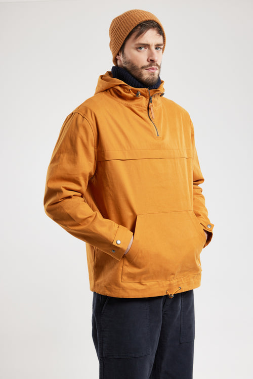 Water-repellent pea jacket - cotton - Armor-lux - 3