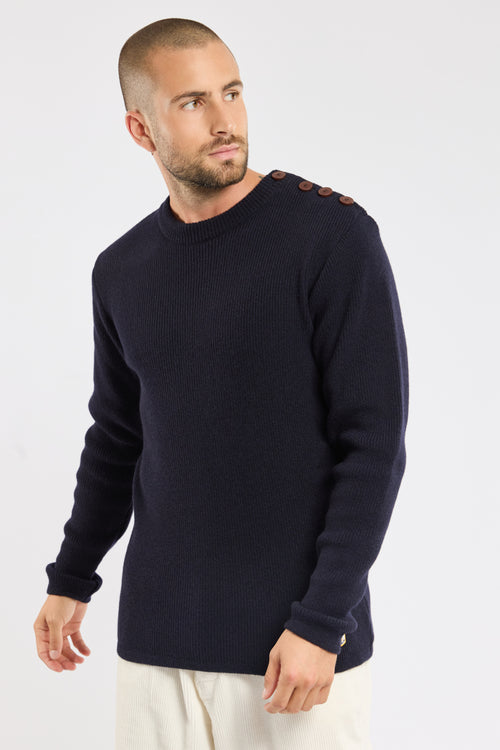 Pull marin Heritage - lambswool - Armor-lux - 4