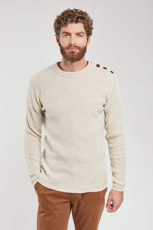 Pull marin uni - laine - Armor-lux - 1