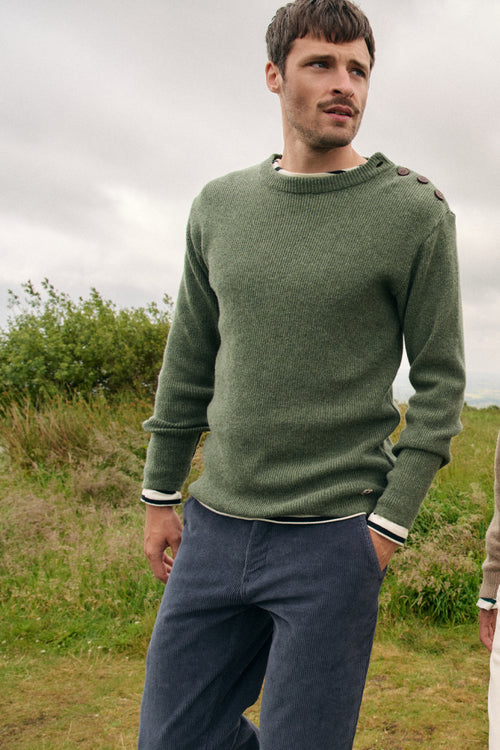 Pull marin Heritage - lambswool - Armor-lux - 1