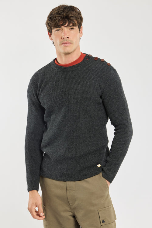 Pull marin Héritage - lambswool - Armor-lux - 4