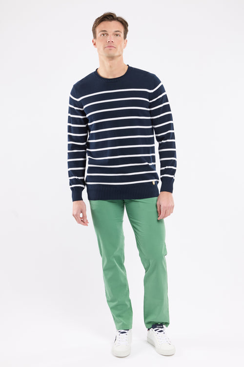 Héritage striped sweater - cotton - Armor-lux - 4
