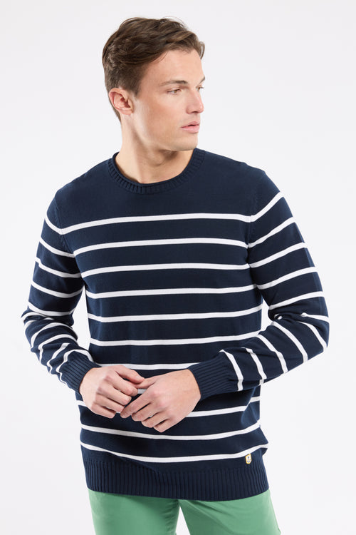 Pull rayé Héritage - coton - Armor-lux - 1