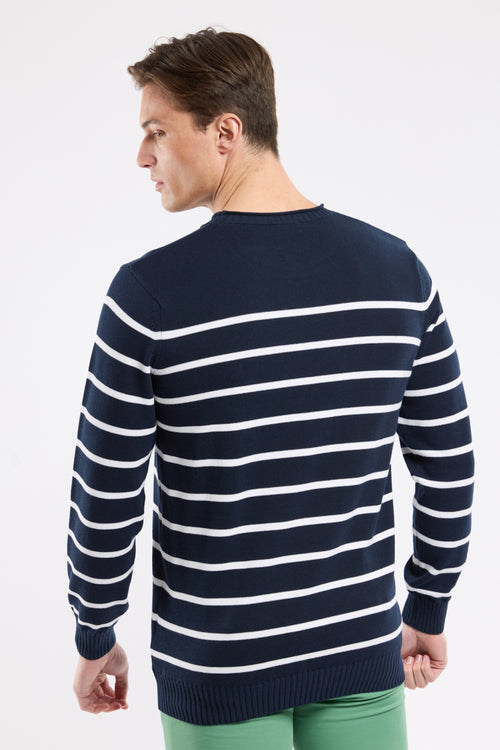 Héritage striped sweater - cotton - Armor-lux - 6