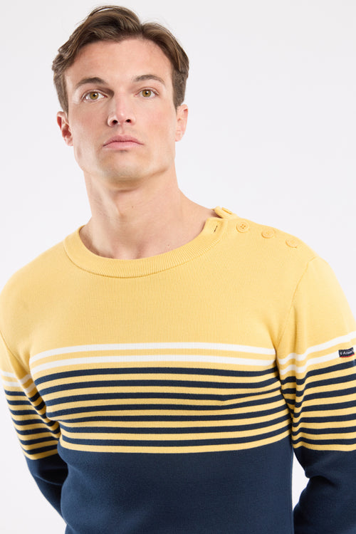 Pull marin rayé - coton - Armor-lux - 4