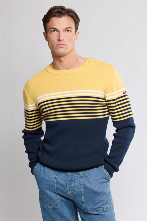 Pull marin rayé - coton - Armor-lux - 2
