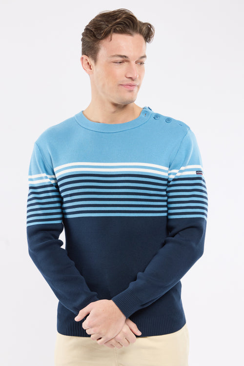 Pull marin rayé - coton - Armor-lux - 4