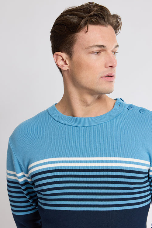 Striped fisherman jumper - cotton - Armor-lux - 4