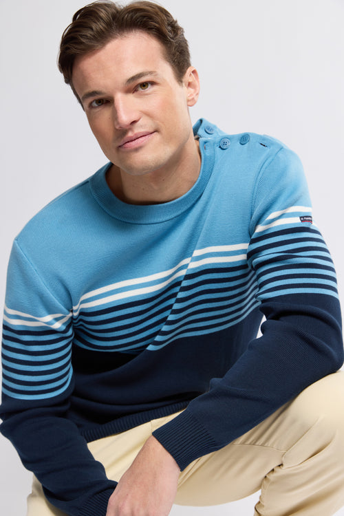 Pull marin rayé - coton - Armor-lux - 6