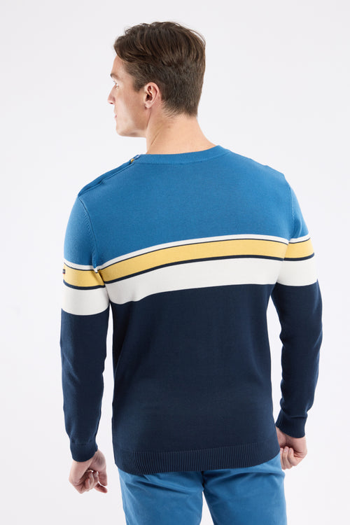 Tricolor fisherman jumper - cotton - Armor-lux - 5
