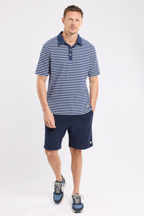 Heritage striped polo shirt - cotton - Armor-lux - 4