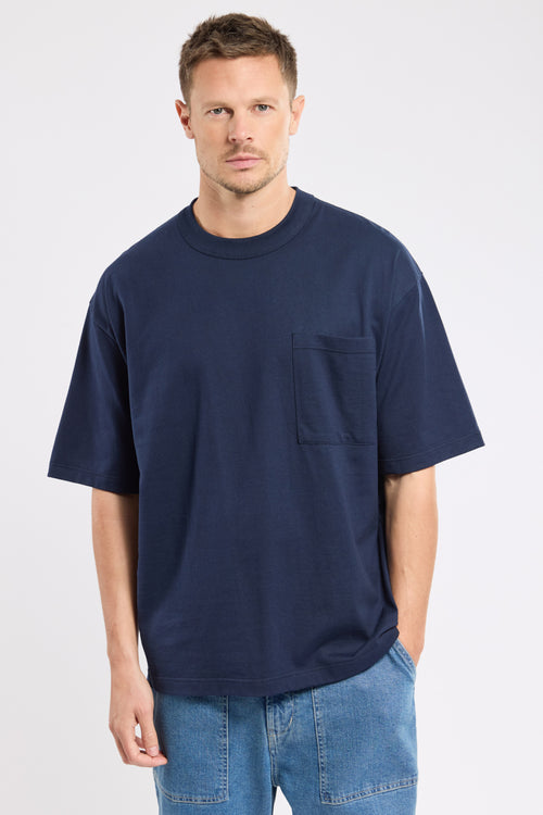 Weit geschnittenes T-Shirt Héritage – Bio-Baumwolle - Armor-lux - 1