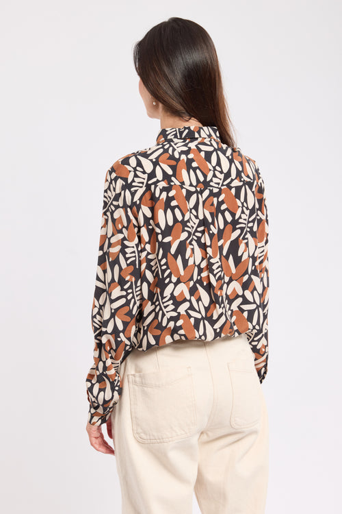 Blouse imprimée - cupro - Armor-lux - 5