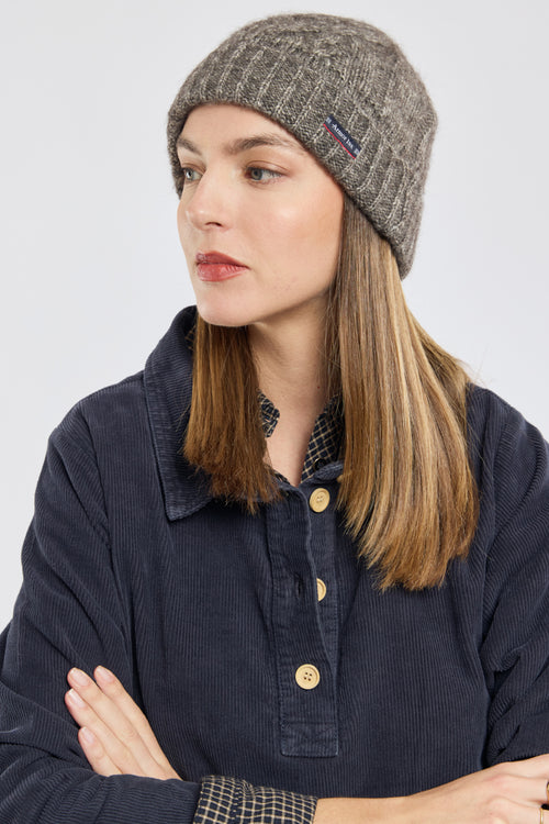 Bonnet avec torsades - coton et laine - Armor-lux - 2