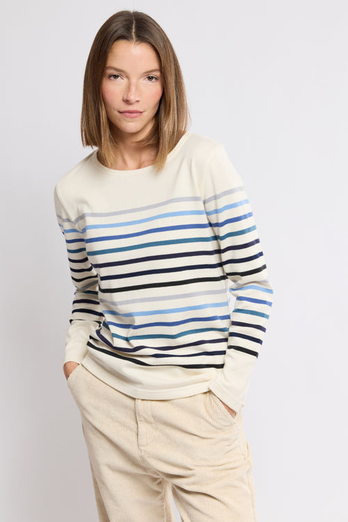 8-Farben Marineshirt - rustikale Baumwolle - Armor-lux - 1