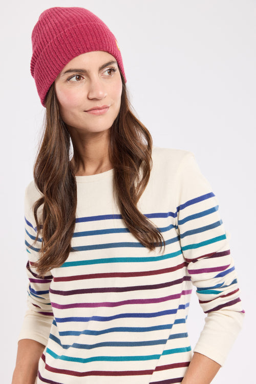 8-colour Breton striped shirt - cotton - Armor-lux - 4