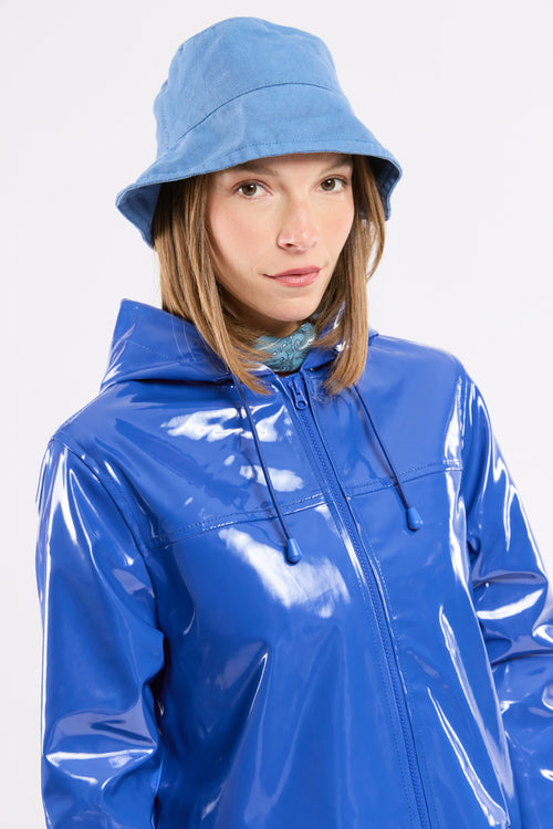 Glänzender Regenmantel mit gestreiftem Futter - Armor-lux - 3