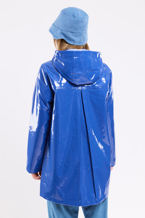Glänzender Regenmantel mit gestreiftem Futter - Armor-lux - 5