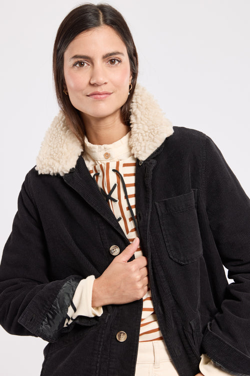 Veste pêcheur velours côtelé Heritage - coton - Armor-lux - 3