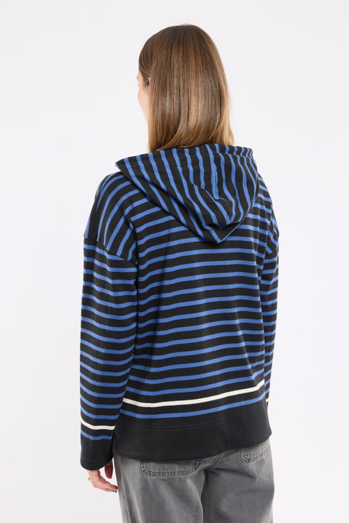 Marineshirt mit Kapuze - rustikale Baumwolle - Armor-lux - 4