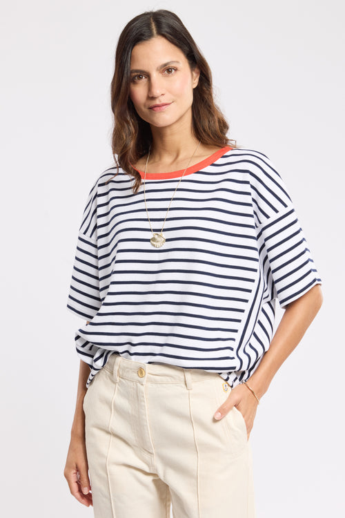 Marinière manches larges Heritage - coton épais - Armor-lux - 4