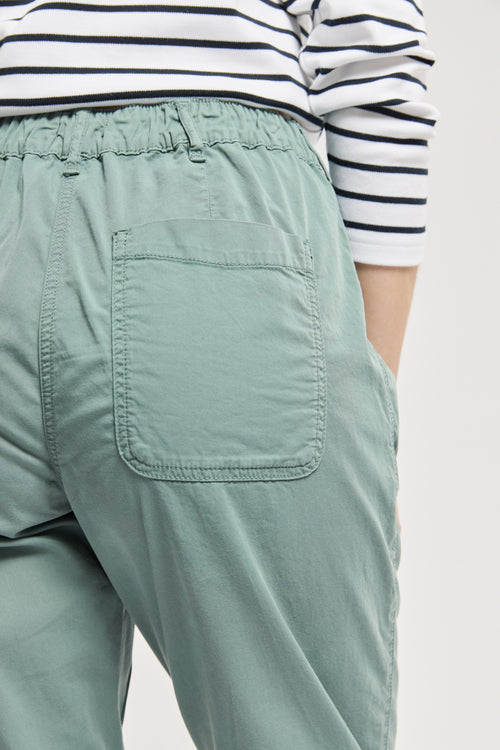 Elasticated waist chinos - cotton - Armor-lux - 4
